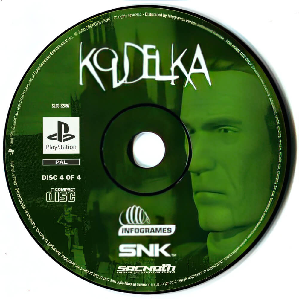 Лицензионный диск Koudelka для PlayStation
